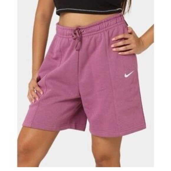 Nike Pants - Nike Sweat Shorts Cozy Lounge AthleIsure S Y2K Streetwear Travel clean Girl